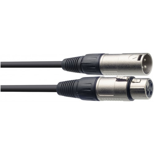 Stagg SMC1, mikrofonní kabel XLR/XLR, 1m