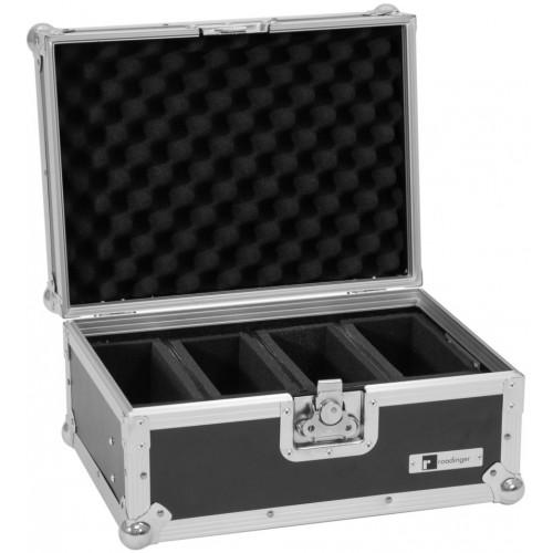 ROADINGER Flightcase EC-4AC, kufr pro 4x AKKU Flat Light